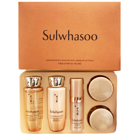 Sulwhasoo Concentrated Ginseng Anti-Aging Kit (5 items) สูตรใหม่